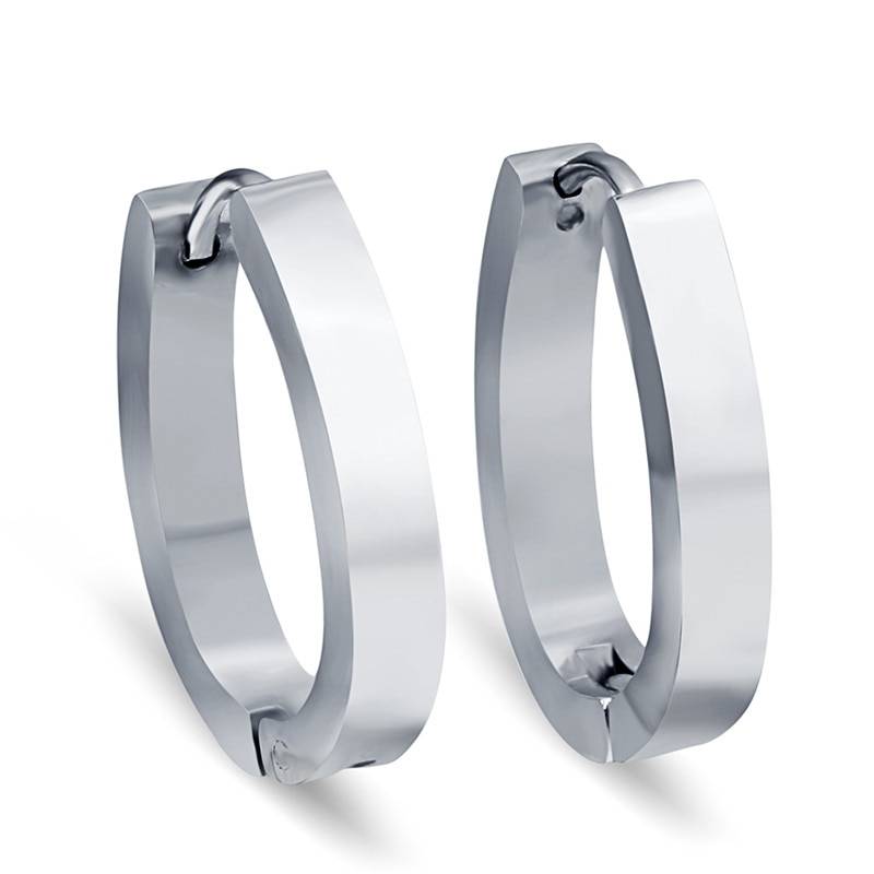ZORCVENS Stainless Steel Perfectly Polished Earrings Earrings Hoop Earrings 8d255f28538fbae46aeae7: 60897|60898|60899