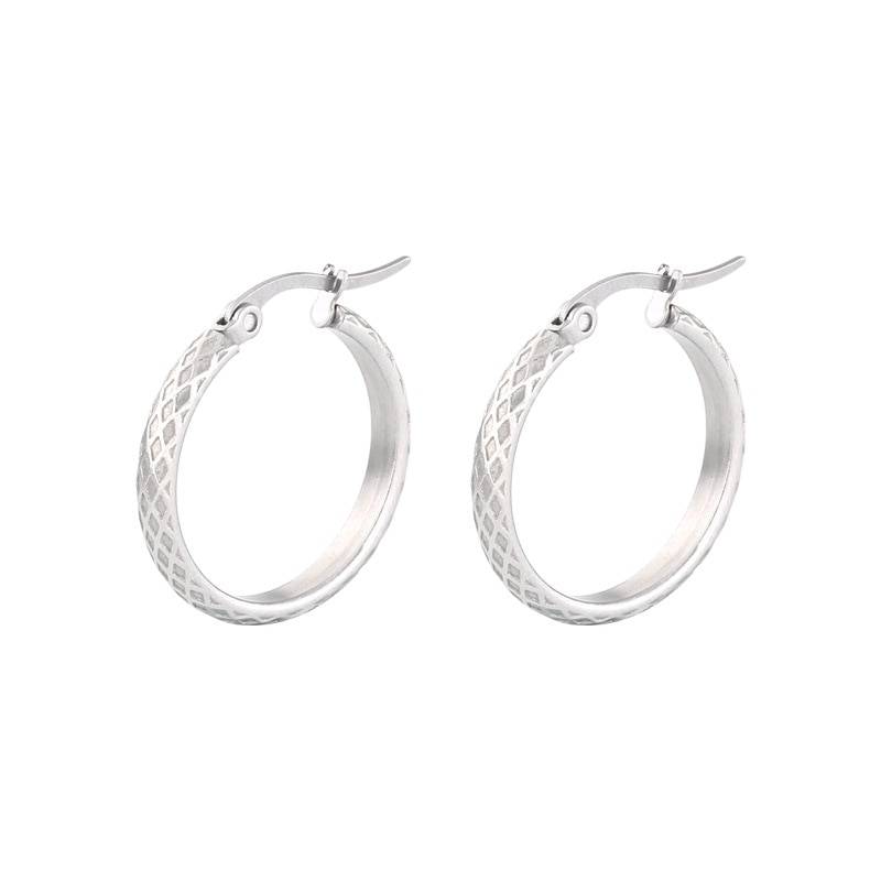 RELATE Stainless Steel Hoop Earrings Earrings Hoop Earrings 8d255f28538fbae46aeae7: 15mm|20mm|25mm|30mm