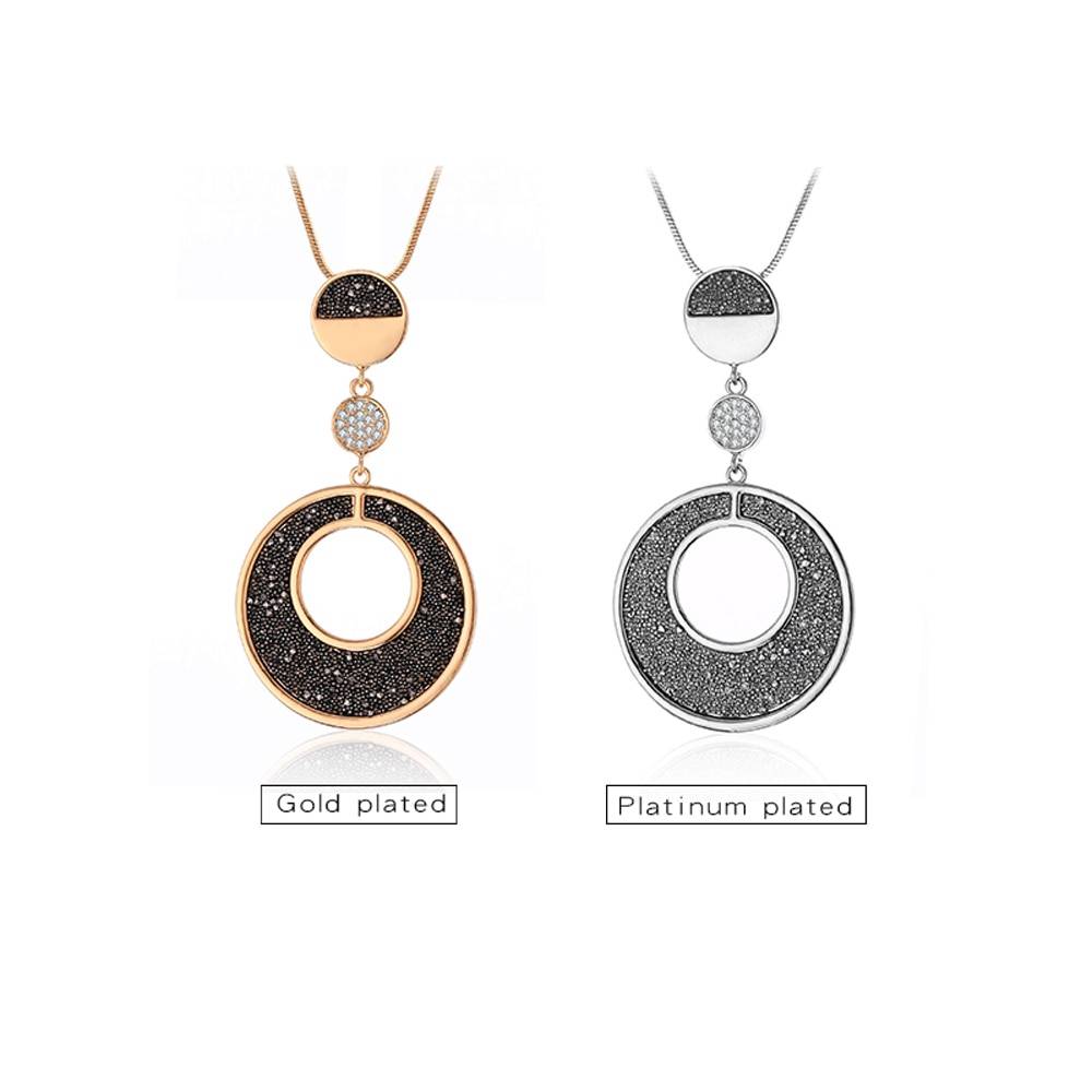 Simple Big Round Pendant and Necklace Clearance 8d255f28538fbae46aeae7: Gold|Rose Gold|Silver