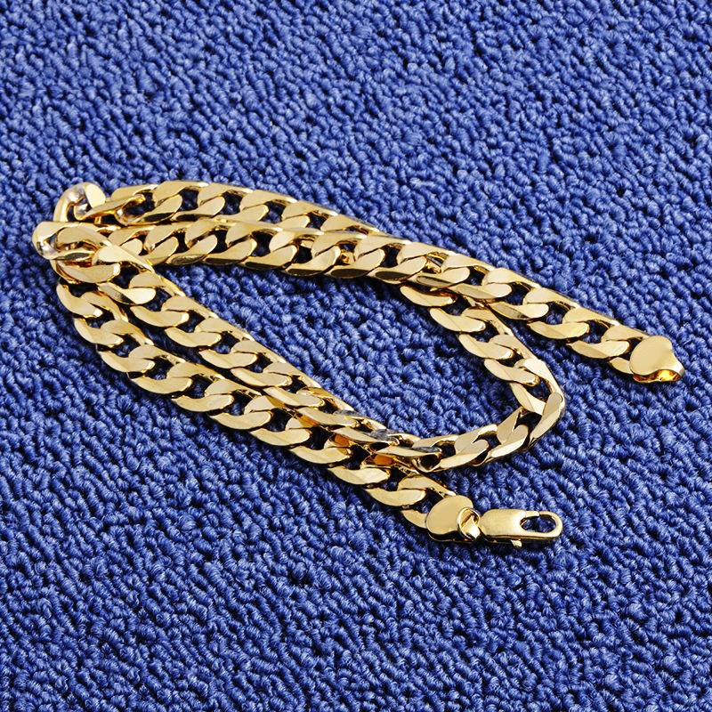 JAVIER – Men’s Gold Twisted Anchor Chain Necklace Men Necklaces Necklaces