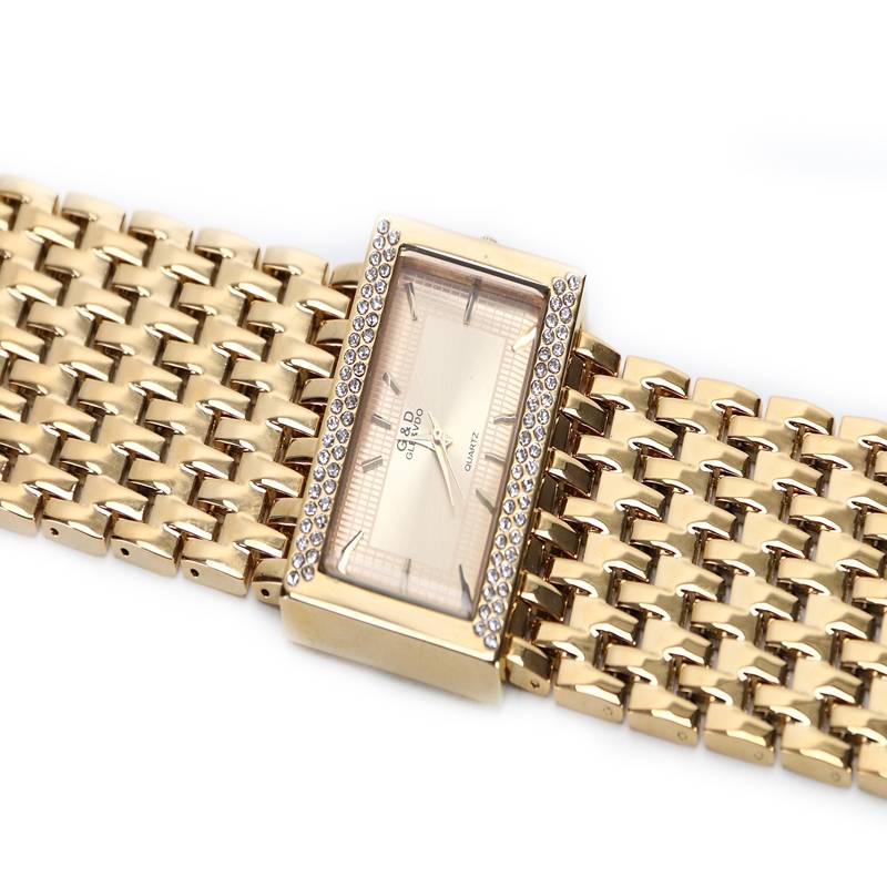 MONSERRAT – Stainless Steel Chain Quartz Wristwatch Watches color: gold|silver|blue|red