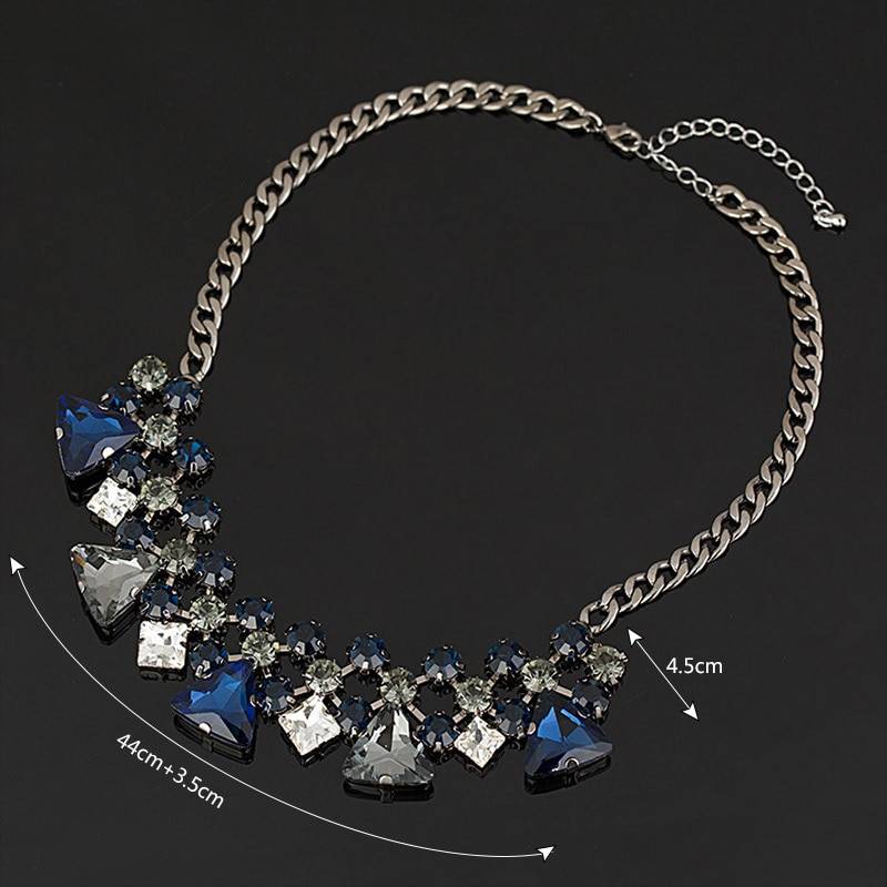 ZAINAB – Semi Precious Stones Statement Necklace Clearance 8d255f28538fbae46aeae7: As shown in figure