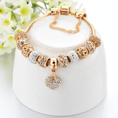 DIAZ – Heart Charm Bracelet Clearance Brand Name: ATTRACTTO