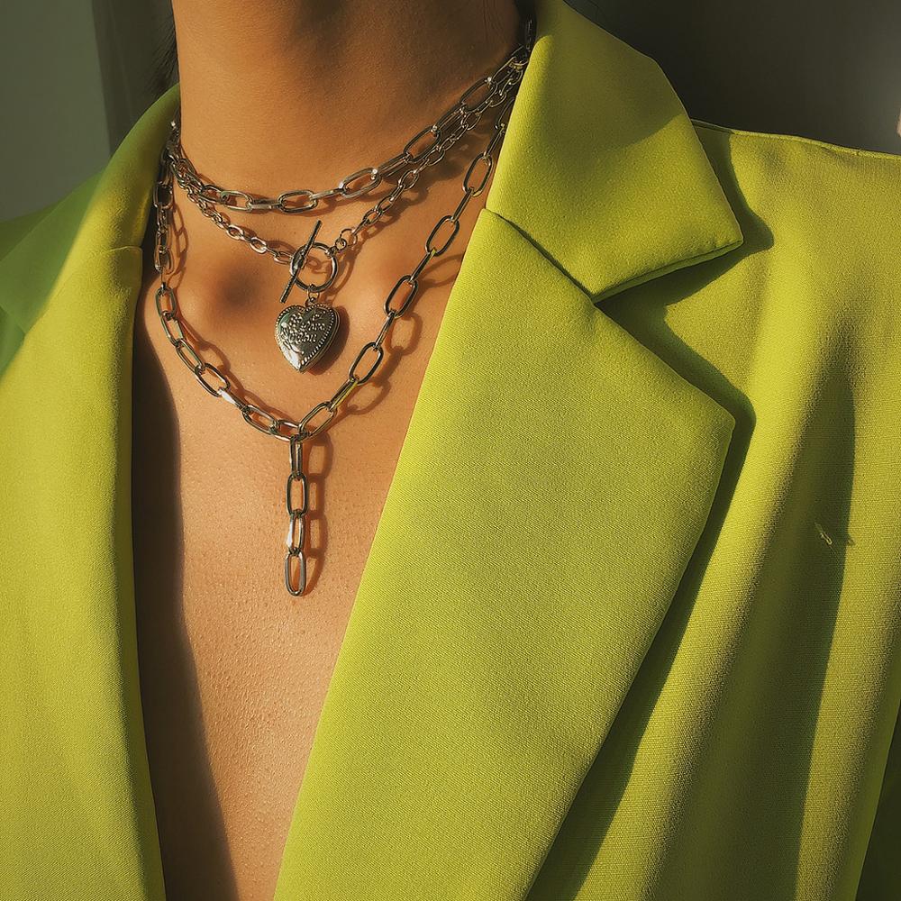 Cuban Heart Lasso Layered Necklace – BELLA Layered Necklace Necklaces 8d255f28538fbae46aeae7: color 1|color 2