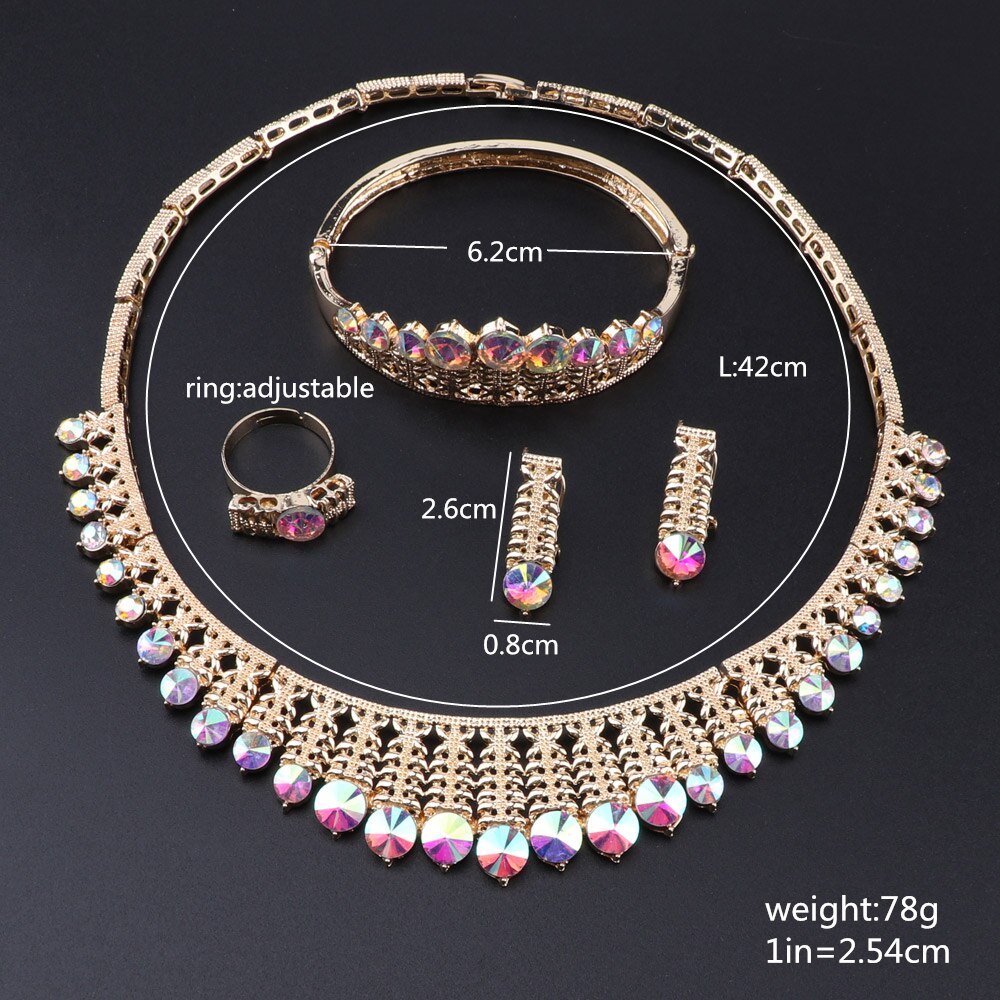 LAILA – Simple Cubic Zirconia Wedding Jewellery Set Wedding Jewellery Set 8d255f28538fbae46aeae7: color1|color2|color3