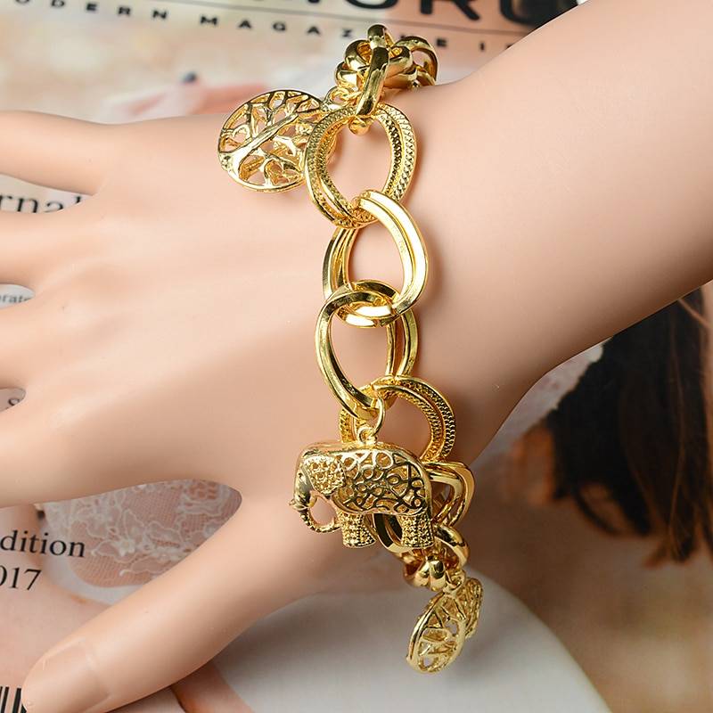 Sunny Jewelry Fashion Jewelry Gold Charm Bracelets For Women Hand Chains Link Chain ball Bracelet High Quality For Party Gifts Uncategorized 8d255f28538fbae46aeae7: Bracelets|Bracelets S