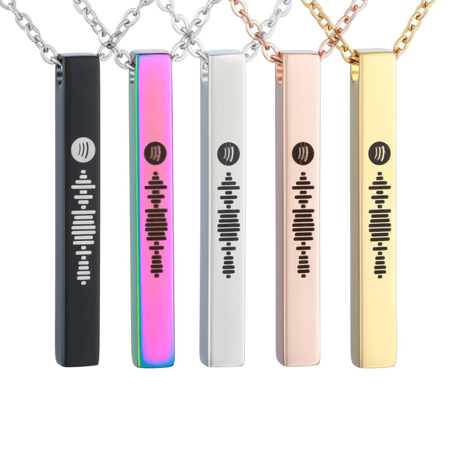 Customised Spotify Music Code Pendant Necklace – ISLA Men Necklaces Necklaces Pendant Necklace Personalised Necklace 8d255f28538fbae46aeae7: Black|Gold|Rainbow|Rose Gold|Silver