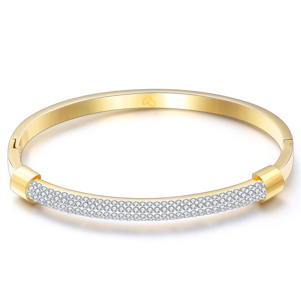 Fashion Gold Bracelet Bangles Femme Crystal Jewelry Stainless Steel Cuff Bangles For Women Charming Cz Bracelets Bangle Uncategorized 8d255f28538fbae46aeae7: Gold|Silver|SU1024-G|SU1024-RG|SU1024-S|SU1025-G|SU1025-RG|SU1025-S|SU1219-2|SU1219-3|SU1220