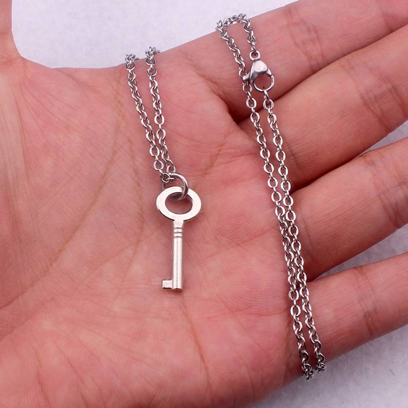 Stainless Steel Chain Necklaces 880c1273b27d27cfc82004: 60 cm Lock|70 cm Lock|Knife|Lock