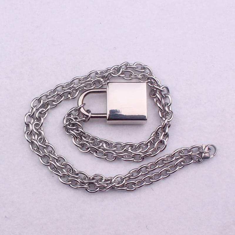 Stainless Steel Chain Necklaces 880c1273b27d27cfc82004: 60 cm Lock|70 cm Lock|Knife|Lock