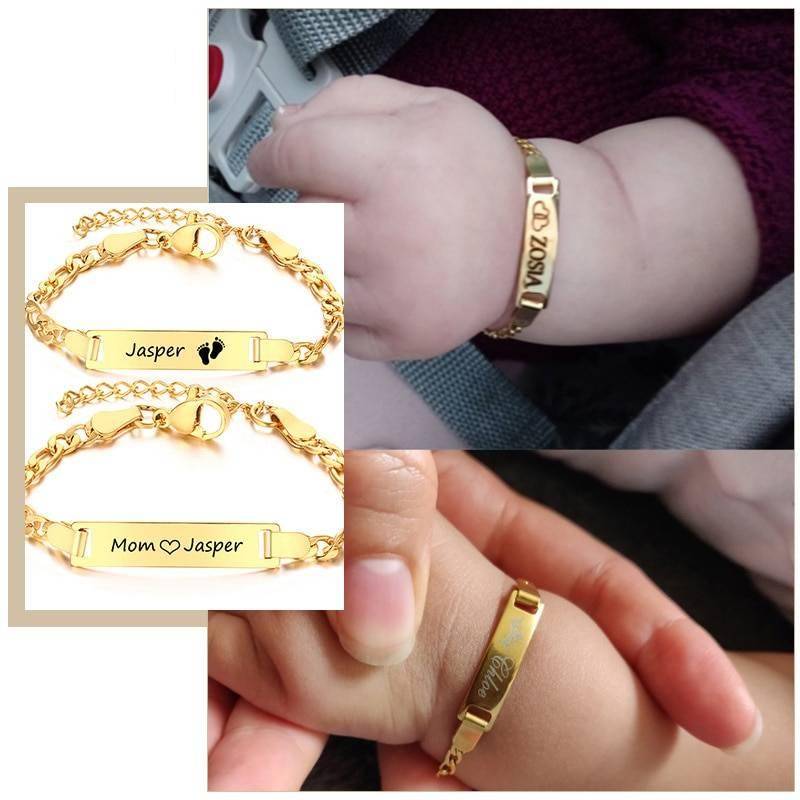 Stainless Steel Customised Bracelet for Babies – LAURA Children 8d255f28538fbae46aeae7: Baby BR-1019G|Baby BR-1048-B|Baby BR-1048G|Baby BR-1050S|Baby BR-1051G|Baby BR-1051S|Baby BR-798B|Baby BR-798G|Baby BR-798G-1|Baby BR-798R|Baby BR-798S|Baby BR-798S-1|Mom BR-844B|Mom BR-844G|Mom BR-844S