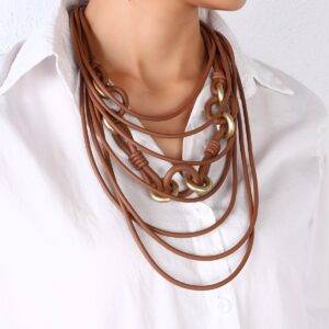  Handmade Jewellery  - Layered Necklace Necklaces Statement Necklace 