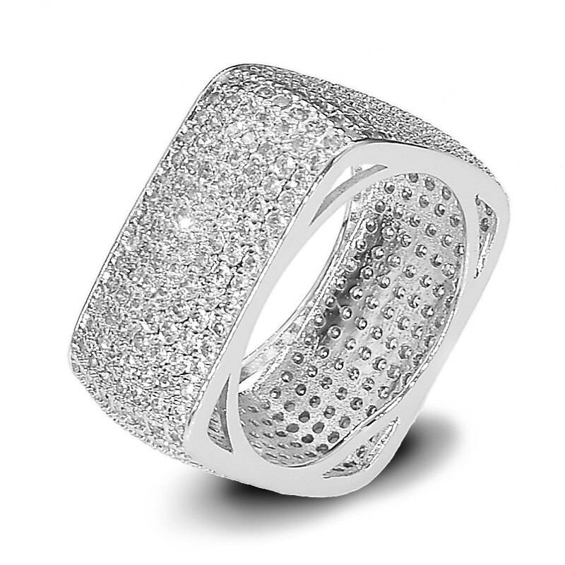 Geometric Simulated Zircon Ring For Women – NAOMI Rings 2ced06a52b7c24e002d45d: 7|8|9