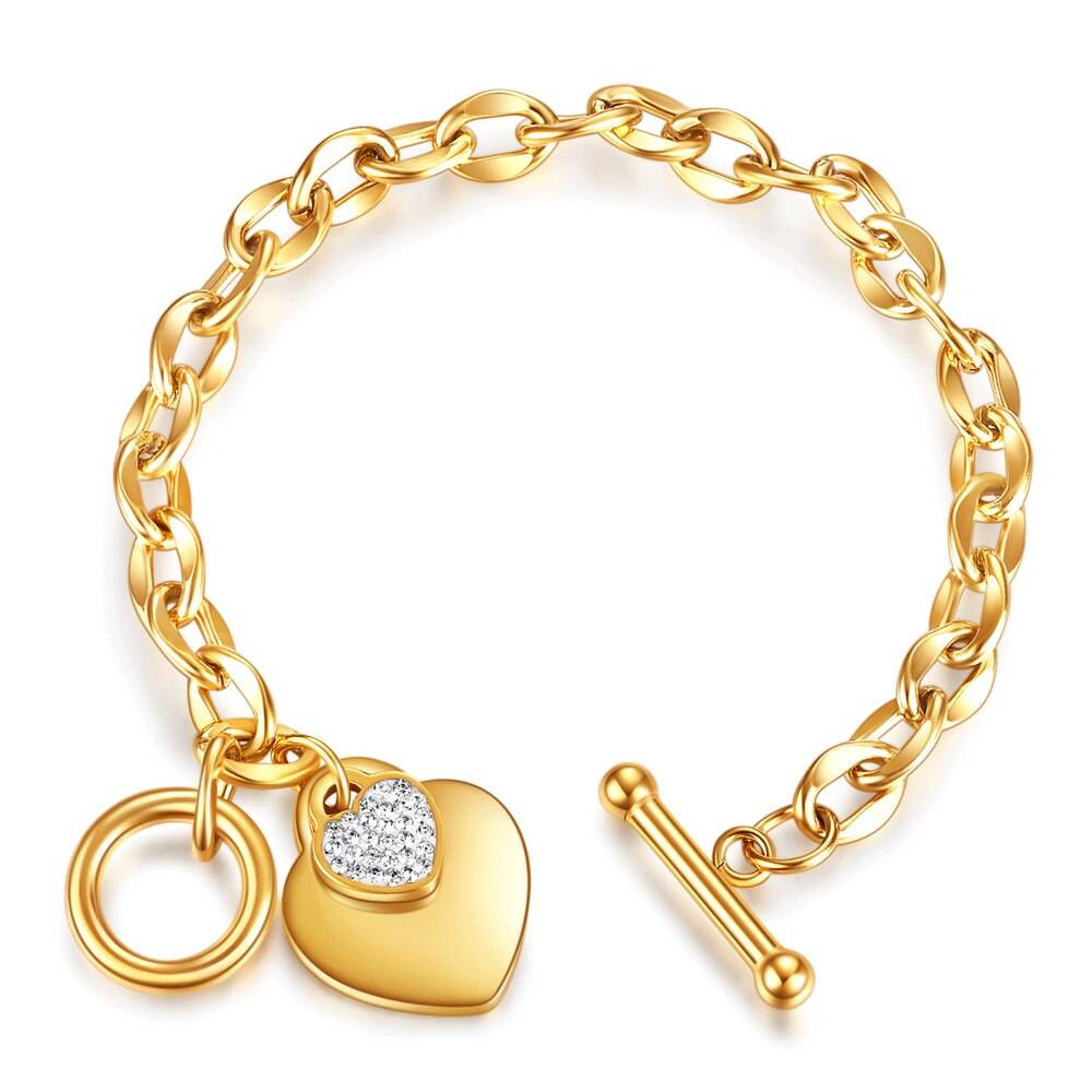 Fashion Love Heart Charm Bracelets For Women Gold Silver Color Stainless Steel Chain Bileklik Bracelet&Bangle Jewelry Bracelets 8d255f28538fbae46aeae7: AD1194-G|AD1194-R|AD1194-S|AD1211-G|AD1211-R|AD1211-S|BR1003-G|BR1003-R|BR1003-S|BR1004-G|BR1004-R|BR1004-S|Gold|Rose|Silver