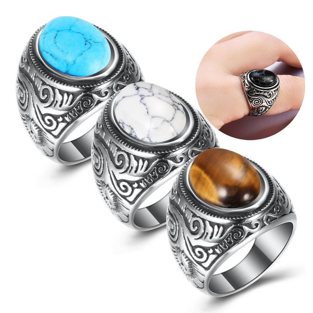 Retro Titanium Inlaid Stone Ring For Men – SHANE Men Men Rings 2ced06a52b7c24e002d45d: 10|11|12|13|14|15|4|5|6|7|8|9