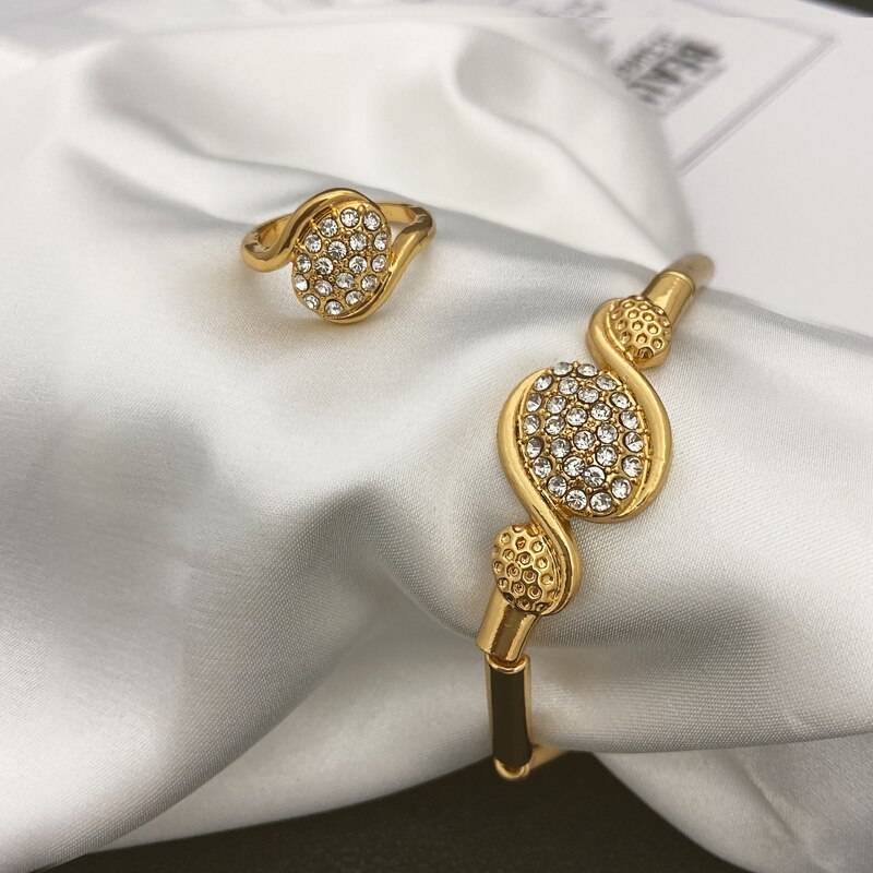 Jewelry Set For Women Necklace And Earrings Charm Bracelet Women's full jewelry set ensembles de bijoux en plaqué or Uncategorized 8d255f28538fbae46aeae7: baizuan-1|xiangbing-2|yanhuang-3