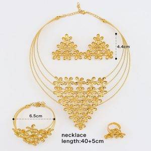 Floral Cluster Jewellery Set for Women – LIONA Jewellery Sets Wedding Jewellery Set 8d255f28538fbae46aeae7: 1|2|3 