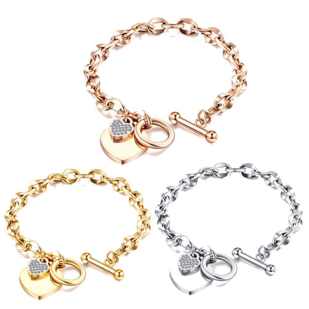 Love Heart Charm Bracelet for Women Bracelets 8d255f28538fbae46aeae7: AD1194-G|AD1194-R|AD1194-S|AD1211-G|AD1211-R|AD1211-S|BR1003-G|BR1003-R|BR1003-S|BR1004-G|BR1004-R|BR1004-S|Gold|Rose|Silver