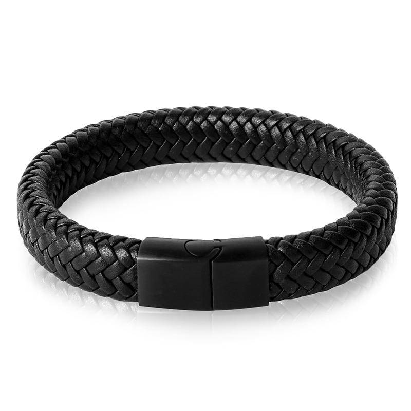Men's Leather Bracelet BRC01-0081 - Wholesale Bracelets